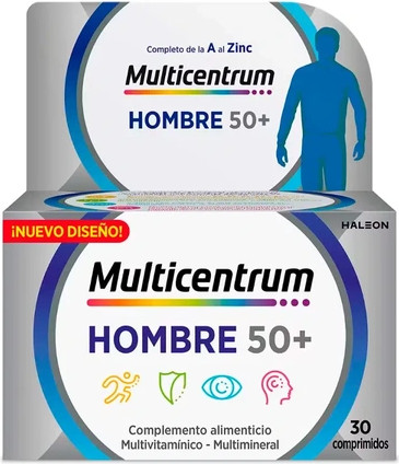 Таблетки Multicentrum Мультивитамины Для Мужчин 50+