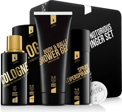 Набор для ухода за бородой Angry Beards Urban Twofinger Notorius Set