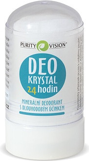 Deodorant Purity Vision Purity Vision Mineral Crystal Deodorant 24 Hours