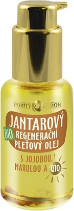 Органическое масло для лица Purity Vision с янтарем глубокое восстановление