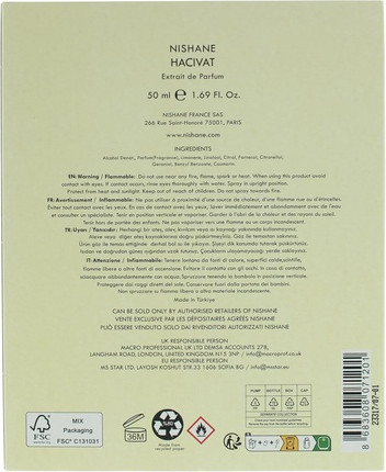 Extrait De Parfum Nishane Hacivat