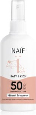 Минеральный солнцезащитный крем Naif Baby & Child