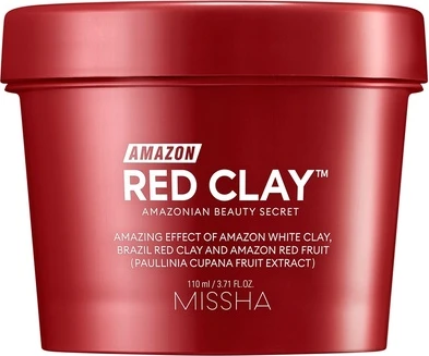 Маска смываемая Missha Amazon Red Clay Pore Mask Wash Off