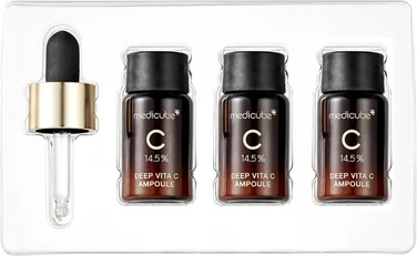 Ампула Medicube Deep Vita C Осветляющая и Укрепляющая с Витамином C 3x10мл