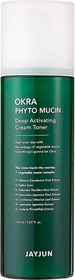 Крем-тонер Jayjun Okra Phyto Mucin Deep Activating