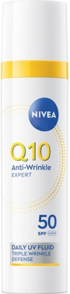 Солнцезащитное средство для лица Nivea Q10 Эксперт против морщин