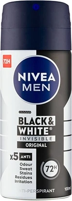 Antiperspirant Spray Nivea Invisible For Black & White
