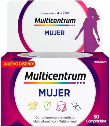 Таблетки Мультивитамины Multicentrum для женщин