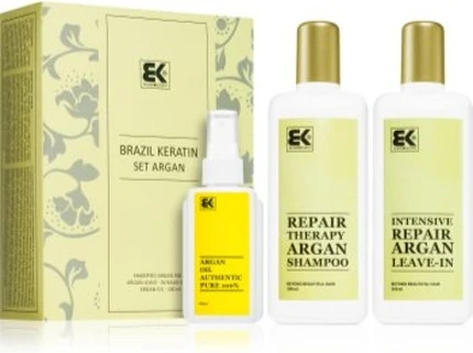 Набор по уходу за волосами Brazilian Keratin Аргановый набор для сухих и поврежденных волос