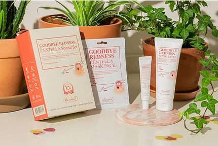 Набор по уходу за лицом Benton Goodbye Redness Centella Special Set CICA pH Сбалансированный Успокаивающий Интенсивный Уход для Кожи