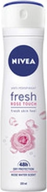 Antiperspirant Spray Nivea Fresh Rose Touch