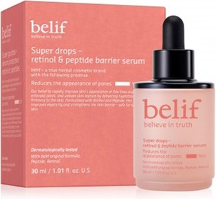 Сыворотка Belif Super Drops Retinol & Peptide Barrier Serum