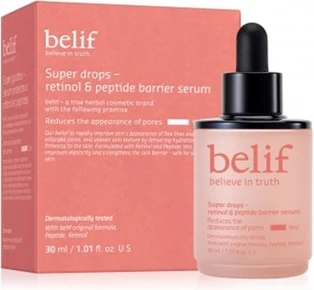 Сыворотка Belif Super Drops Retinol & Peptide Barrier Serum