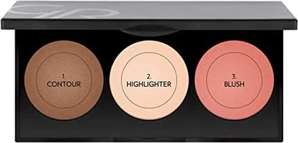 Complexion Set & Pallet Golden Rose Metals Sculpting Palette Metallic Face Modeling Palette