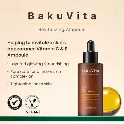Ампула Thank You Farmer Bakuvita Revitalizing Ampoule