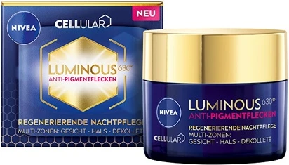 Крем Nivea Cellular Luminous 630 Ночной крем против старения