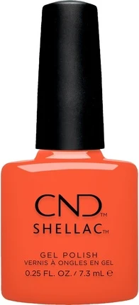 Гель-лак Cnd Gleam & Glow Collection Полупрозрачный для эффекта желе № 471 Orange UV Nail Polish