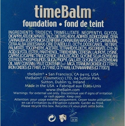 Тональная основа Thebalm TimeBalm