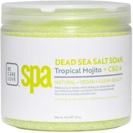 Соль для ванны Bcl Spa Dead Sea Salt Soak Тропический Мохито с CBD