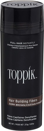 Пудра Toppik для загущения волос Темно-коричневый