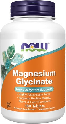 Минеральная добавка Now Foods Magnesium Glycinate