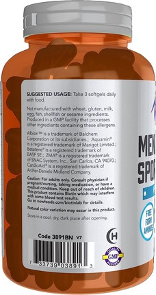 Мультивитамины Now Foods NOW Sports Nutrition Extreme Multi для мужчин с аминокислотами в свободной форме, ZMA, Трибулусом, маслом MCT и растительными экстрактами
