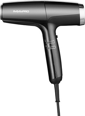Фен Babyliss Babyliss Pro Falco Black & Silver Professional Highspeed