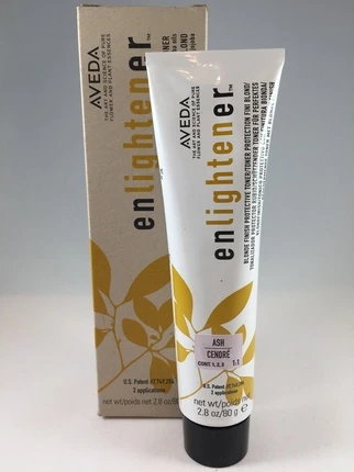 Крем-краска для волос Aveda Enlightener Пепельный блонд, защитный тонер