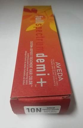Hair Dye Aveda Full Spectrum Demi Plus Natural Lightest Blonde 10N