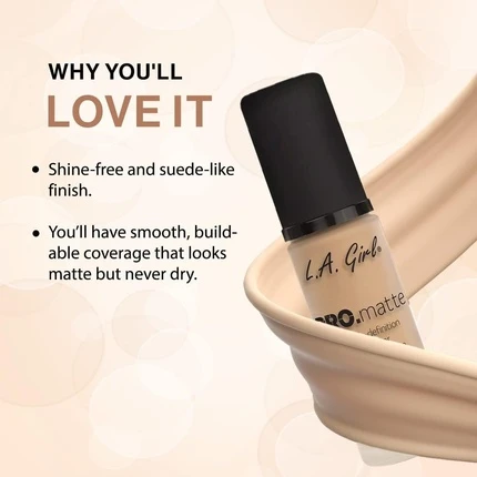 Тональная основа L.A. Girl PRO.matte HD Long Wear
