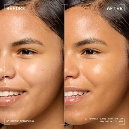 Тональная основа Skin Tint NYX Professional Makeup Buttermelt Glaze Soft Glow