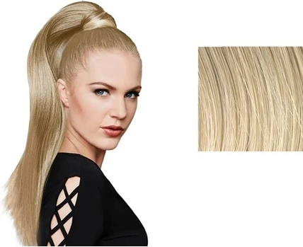 Накладные волосы Hairdo Пепельный Блонд Прямой Хвост 64см