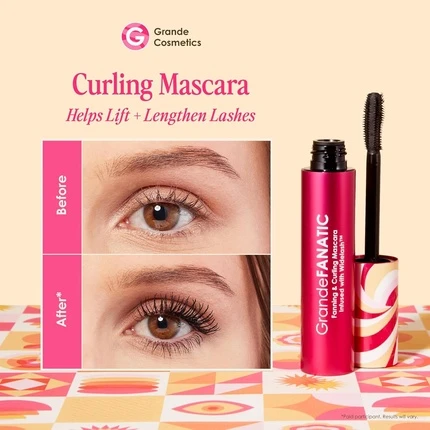 Mascara Grande Cosmetics Grandefanatic Fanning & Curling Mascara with Widelash