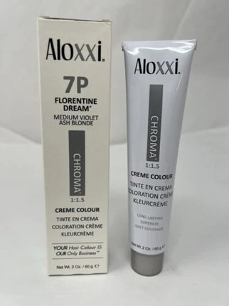 Стойкая краска для волос Aloxxi CHROMA & PLATINUM