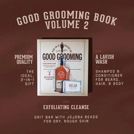 Набор ароматов 18.21 Man Made Book of Good Grooming Volume 2 Set Absolute Mahogany