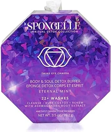 Наборы для ухода за телом Spongelle Spongelle Body & Soul Detox Puffer Третий Глаз Чакры