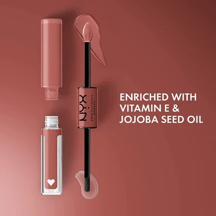 Жидкая помада с прозрачным блеском для губ NYX Professional Makeup Shine Loud