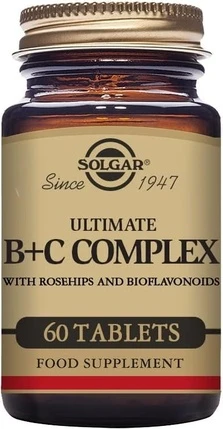 Таблетки Solgar Витамин B + Комплекс C