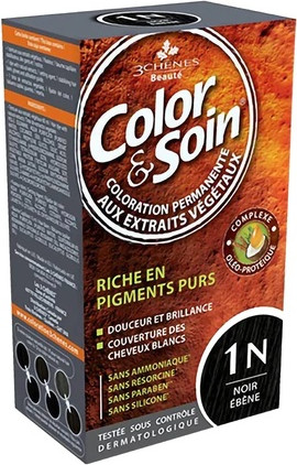 Hair Color Les 3 Chenes Color & Soin Special Women Ebony Black