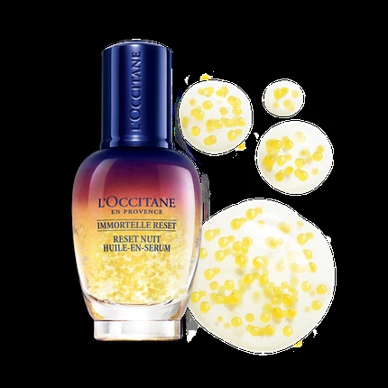 Масло-в-сыворотке L'Occitane Immortelle Overnight Reset