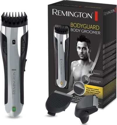 Триммер для волос на теле Remington Bodyguard BHT2000A с насадкой-сетчатым бритвенным блоком
