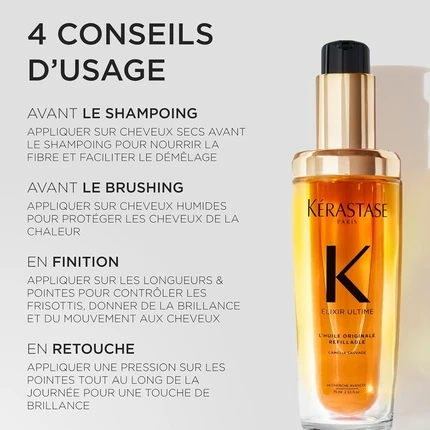 Питательное масло для волос Kérastase Elixir Ultime Rouge Limited Edition