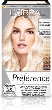 Обесцвечиватель для волос L'Oreal Professional Preference Ультра Платиновый Платиновый Блонд