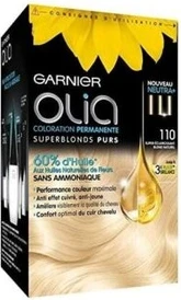 Стойкая краска для волос Garnier Olia без аммиака №110 Сверхсветлый блонд