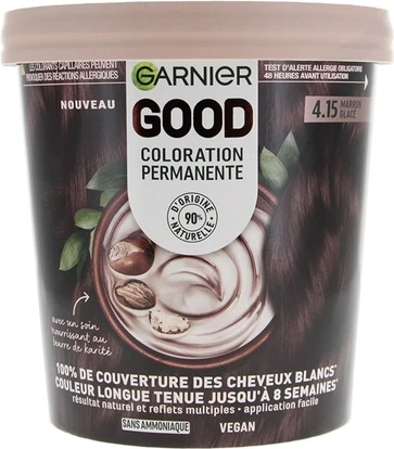 Стойкая краска для волос без аммиака Garnier Стойкая краска для волос без аммиака 90% натуральных ингредиентов