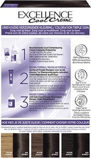 Краска для волос L'Oreal Paris Excellence Cooling Cream Ультра-пепельно-коричневый
