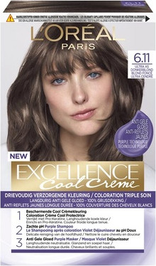 Краска для волос L'Oreal Professional Excellence Cool Crme Ультра-пепельный темно-русый