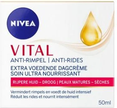 Дневной крем Nivea Vital Extra Питательный Антивозрастной