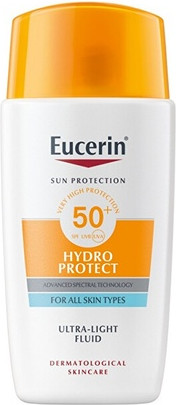 Солнцезащитное средство для лица Eucerin Hydro Protect Ultralight SPF 50+