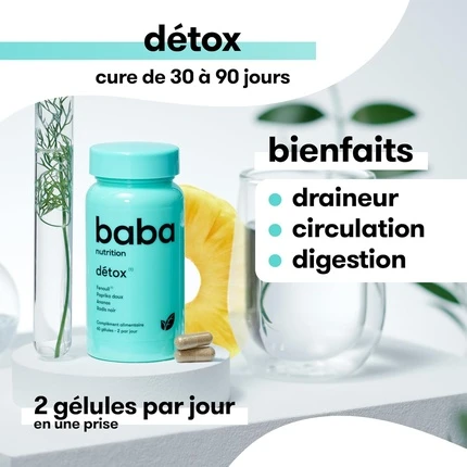 Комплекс пищевой добавки Baba Nutrition Детокс Сертифицированные Растения